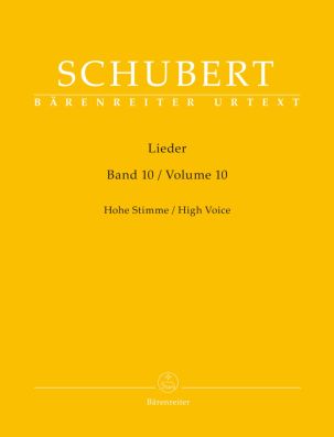 Lieder Volume 10, High Voice & Piano