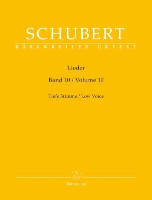Lieder Volume 10, Low Voice & Piano