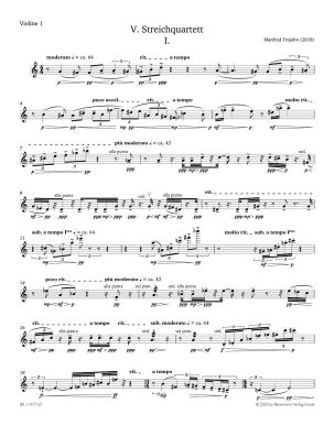 String Quartet No.5 (Parts)